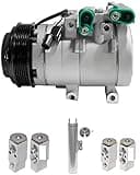 RYC New AC Compressor and A/C Clutch Kit KT BA40N (Only Fits Vehicles With Rear A/C)