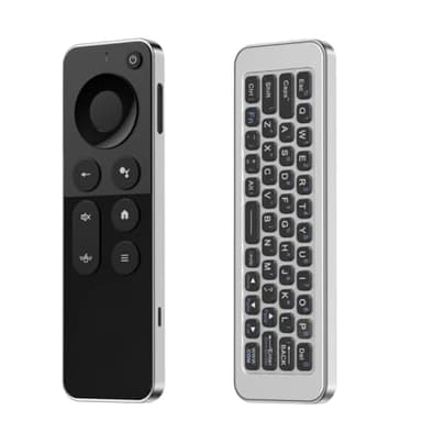 iPazzPort Bluetooth Air Mouse Remote Keyboard, 2.4G Wireless Keyboard Combo Plug & Play Handheld Remote Control for Android TV Box, PC, HTPC, Smart TV, Projector