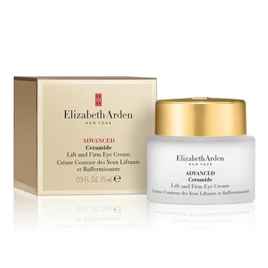 Elizabeth Arden Advanced Ceramide Lift and Firm Eye Cream, Moisturizing Formula for Reducing Undereye Wrinkles, Puffiness and Crow's Feet, 0.5 Oz