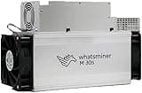 MicroBT Whatsminer M30S 90TH/S Bitcoin ASIC Miner(38J/TH, 3420W, 220V, SHA256), High Stability, High Efficient Energy Consumption, Air-Cooling Home Mining Machine for BTC/BCH/BSV, w/PSU (Renewed)