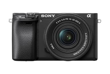 Sony Alpha a6400 Mirrorless Camera with E PZ 16-50mm f/3.5-5.6 OSS II Lens, Black