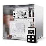 FOGATTI RV Tankless Water Heater, InstaShower 7, 3 Optional Door Sizes 15"x15", 15"x18" and 18"x18" for Refitment, DC 12V, Optimized Summer Comfort Performance, Ideal for RVers' Family Use