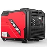 Amerisun 5000-Watt Portable Inverter Generator with CO Sensor, Super Quiet Generator for Home Use Camping Jobsit, RV Ready 30A Outlet, Wheels Handle Kit, EPA Compliant