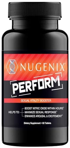 Nugenix Perform, Nitric Oxide and Vitality Booster for Men - 63ct