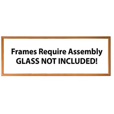 MasterPieces Accessories, Solid Wood Frame for 1000 Pieces Jigsaw Puzzles, Natural Finish, 13" x 39", Glass Not Included