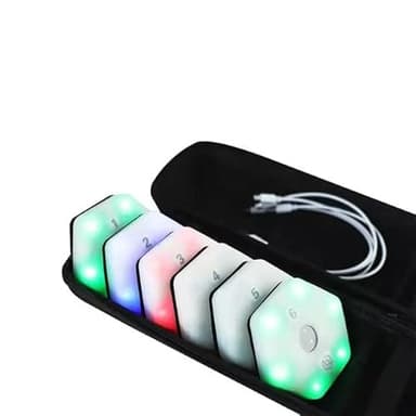 QUELINGSPORT 【queling】 ReactionX Reaction Training Light lamp Speed Agility Response Equipment Basketball Boxing fencingPhysical Rehabilitation of Flash Reflex traing System (6)