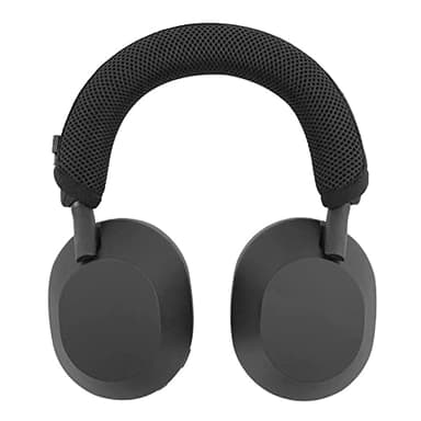 Headband Cover Pad for Sony WH-1000XM5 Headphone, Headset Headband Protector Cushion Replacement with Zipper (Black)