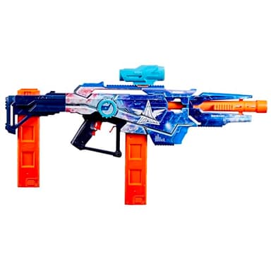 Nerf Loadout Galactic Commander Motorized Blaster, 3 Firing Modes, 3 Attachment Accessories, 48 Nerf N1 Darts, Kids Toys & Gifts, Ages 8+