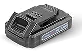 WISETOOL 4000mAh 20V Replacement Battery,20V MAX Lithium Ion Rechargeable Battery with Real-time Capacity Indicator,4000MAH Battery Pack,Only Compatible 20V Cordless Tools