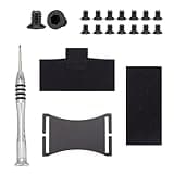 NICENEEDED Wallet Replacement Screw Kit, Screwdriver Metal Clip, Men Minimalist Wallet Hardware Accessories DIY Wallet Repair Kit for Slim RFID Blocking Wallet Carbon Fiber Wallet