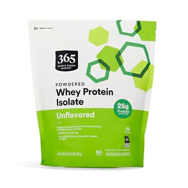 365 by Whole Foods Market, Whey Protein Isolate, Unflavored, 32 Ounce