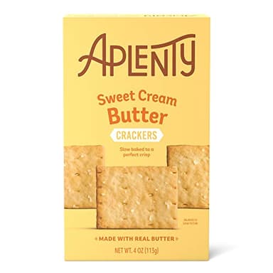 Aplenty, Sweet Cream Butter Crackers, 4 oz