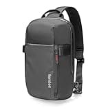 tomtoc Sling Bag Crossbody Backpack EDC Daypack for Men Women, Chest Shoulder bag for 2024 14" MacBook Pro M4, 13" MacBook Air/Pro, 2025 11'' iPad A16/Air M3&M2/Pro M4, Daily Use, Work, Travel- S Size