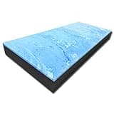 FoamTouch 6'' x 48'' x 72'' Bunk Mattress, Gel Memory Foam on High Density Charcoal Foam, RV Mattress Replacement, Cover Not Included