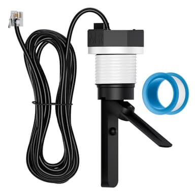 Malictele Flow Switch, GLX-FLO-RP for Hayward Goldline Aquarite Salt System Pool Flow Sensor Suitable Hayward Salt Cell and Chlorine Generator with 15ft Cable Pool Flow Switch