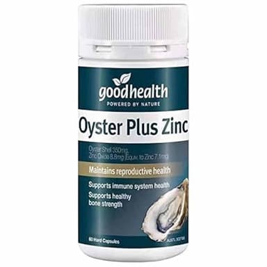 Goodhealth Oyster Plus – 60 Capsules – Marine Nutrient Supplement with Zinc and Taurine for Health and Vitality – Supports Immune and Reproductive Healt