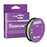 Seaguar Smackdown High Visibility Fishing Line 10lbs, 150yds Break Strength/Length, Flash Green - 10SDFG150