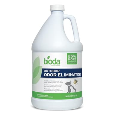 Bioda Probiotic Natural Outdoor Odor Eliminator – Enzyme Cleaner Destroys Cat & Dog Odor – Neutralizer for Lawn, Artificial Grass, and Patios