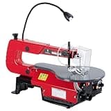 ExploreHorizon 16-Inch Variable Speed Scroll Saw with Oversized Adjustable Tilt Work Table & Led Work Light – Ideal for Precision Woodworking Projects
