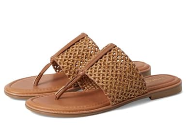 Seychelles Women's Florence Raffia Sandal, Tan, 8, Medium