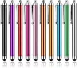 Stylus Pens for Touch Screens, Abiarst High Precision Universal Stylus for iPad iPhone Tablets Samsung Galaxy All Capacitive Touch Screens (10-Pack)