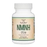NMNH (NMN Supplement Alternative) (Dihydronicotinamide Mononucleotide) 250mg Per Serving, 60 Count (30 Servings) NAD Supplement to Boost NAD+ Levels As We Age (Non-GMO, Gluten Free) by Double Wood