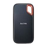 SanDisk SSD, External 8 TB USB3.2 Gen2, Read Up to 1050MB/s, Splashproof and Dustproof, SDSSDE61-8T00-GH25, Extreme Portable SSD, V2 Win Mac, PS4, PS5, Eco Package