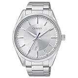 Citizen Quartz Mens Watch, Stainless Steel, Classic, Silver-Tone (Model: BI1030-53A)