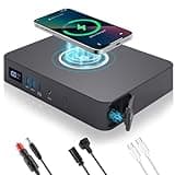 Gletorcy Portable Power Bank 80000mAh 288Wh CPAP Battery Backup Power Supply for Camping Outdoor Home Emergency Power Station with Wireless Charging for Philips DreamStation, Car Refrigerators