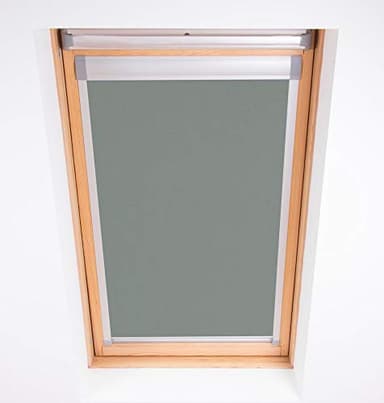 Bloc Skylight Blind for Velux Roof Windows Blockout, Pewter, MK04