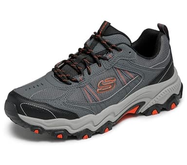 Skechers Men's Stamina at Upper Stitch, Grey, 11.5
