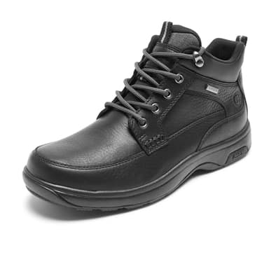 Dunham 8000 Mid Boot, BLACK LEATHER, 12