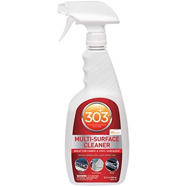 303 Products Marine Multi-Surface Cleaner, Boat Cleaner Spray for Vinyl, Canvas & Upholstery – Removes Dirt & Grime, Sunbrella Recommended, 32 oz