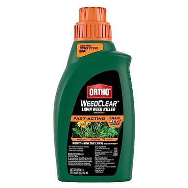 Ortho WeedClear Lawn Weed Killer Concentrate, Kills Crabgrass, Dandelion and Clover, 32 fl. oz.