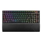 ASUS ROG Strix Scope II 96 Wireless Gaming Keyboard, Tri-Mode Connection, Dampening Foam & Switch-Dampening Pads, Hot-Swappable Pre-lubed ROG NX Snow Switches, PBT Keycaps, RGB-Black