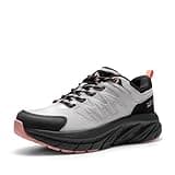 NORTIV 8 Women's Lightweight Hiking Shoes Chunky Tennis Comfortable Non-Slip Trekking Trails Shoes Outdoor Platform Walking Sneakers Horizon,Size 8,Grey/Pink,SNHS244W