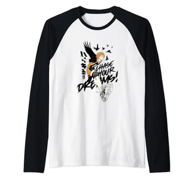 hinata tshirt Raglan Baseball Tee