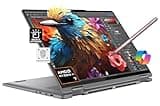 Lenovo Yoga 7 7i 2-in-1 Business Laptop (16" FHD+ Touchscreen, AMD Ryzen 7 7735U (Beat i7-1255U), 16GB RAM, 1TB SSD, IST Precision Pen), Backlit, Fingerprint, FHD IR Webcam, Win 11 Pro, Arctic Grey