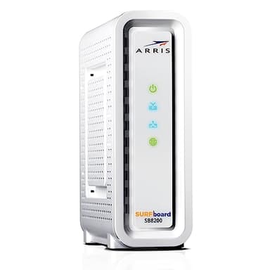 ARRIS (SB8200-RB) - Cable Modem - Fast DOCSIS 3.1 32x8 Gigabit Cable Modem , Approved for Comcast Xfinity, Cox, Charter Spectrum, & more | 1 Gbps Max Internet Speed, 4 OFDM Channels - Renewed