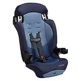 Cosco Kids Finale DX 2-in-1 Booster Car Seat, Forward Facing Toddler Car Seat (30-65 lbs) and Belt Positioning High Back Booster Seat (40-100 lbs), Sport Blue