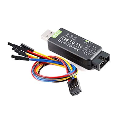 JESSINIE Industrial USB to Serial Adapter UART Serial Adapter FT232RL Serial to USB Converter USB to TTL Adapter Port Module Support Multi Systems and Multi Protection Circuits with Shell