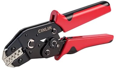 CINLIN SN-68B Ratcheting Wire Crimping Tools for JST PH 2.0mm, XH 2.5mm, VH 3.96mm, JWPS 4.0mm Pitch, Dupont 2.54mm Pitch, Molex Style AMP JST TYCO Open Barrel Terminals, AWG28-16(0.08-1.5mm²)