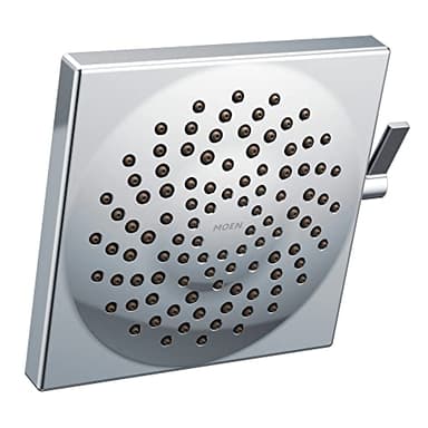 Moen Velocity Chrome Two-Function 8.5-Inch Diameter Spray Rainshower Showerhead, S6345
