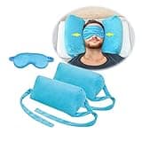 AOSSA Neck Stabilizer Pillow for Sleeping Head Wedge Positioning Pillow Post Surgery Anti Wrinkle Beauty Pillow Face Up Medical Straight Neck Pillow Triangle Wedge Back Sleep Training Upright Pillow