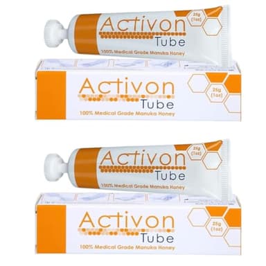 2 PACK - Medical Grade 100% Manuka Honey Gel Tube Natural Healing of Wounds 25g/1oz