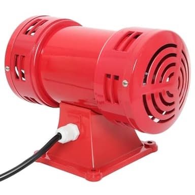 YaeCCC Air Raid Siren, 110V Electric Motor Driven Siren Alarm - 150db, Super Loud for Home & Outdoor