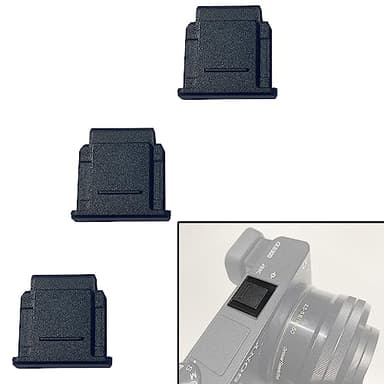 3PCS Camera Hot Shoe Cover Protector Cap for Sony ZV-1 II ZV-E1 ZV-1F FX30 ZV-E10 A7C A6000 A6100 A6300 A6400 A6500 A6600 A7R V A7RIV A7IV A7 IV III
