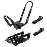 Kayak Roof Rack Foldable Kayak Roof Carrier Rack for Car, SUV, Pickup, Trucks, Kayaks Canoes Paddle Board Car Rack