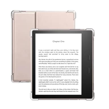 Zcooooool Kindle Oasis Case (9th &10th Gen,2017/2019 Released) 7" Clear Cover Reinforced Corners Case for Amazon Kindle Oasis