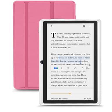 HNVHNV Android 15 Tablet 7 Inch Tablet, E-Reader, 9GB RAM 32GB ROM 1TB Expansion, Quad-core Processor, Dual Camera, 5G/2.4G WiFi, Bluetooth, Parental Control, Drop-Proof Case